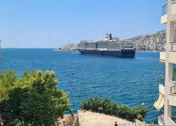 Aquamarine Sea View 公寓 Sarandë